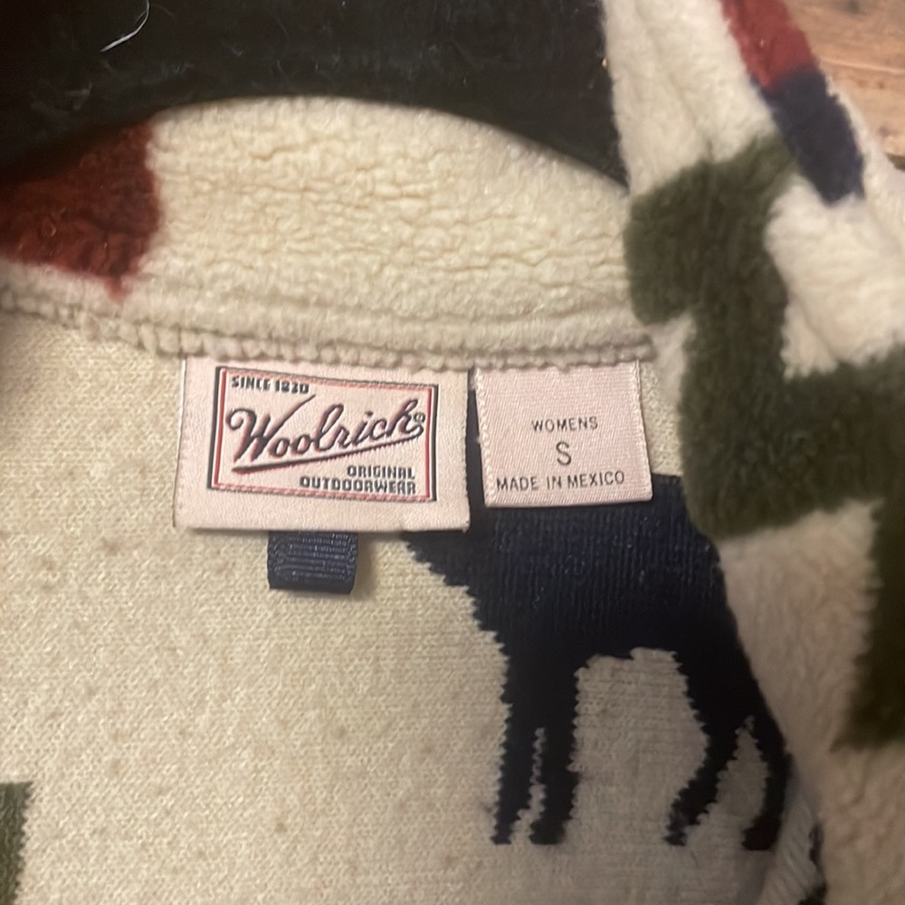 Vintage Woolrich Zip Up Sweater or Jacket - Picture 3 of 5